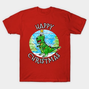 Christmas T-Rex Dinosaur Xmas 2022 T-Shirt